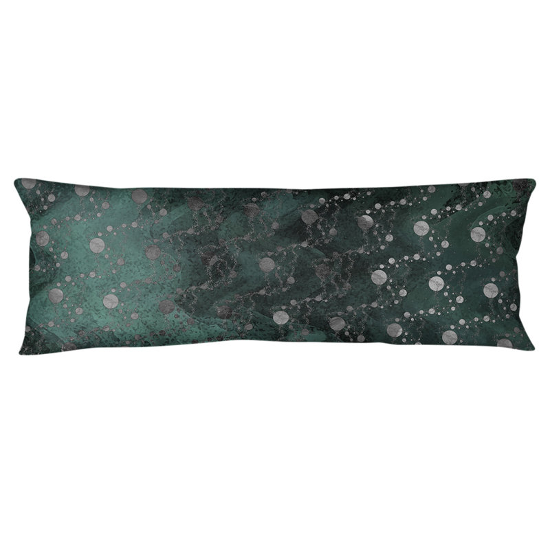 Polyester Pillow, Emerald Ombre
