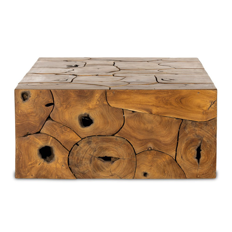 Teak Root 65'' Rectangular Outdoor Coffee Table
