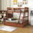 Desmona Twin Over Full Wood Bunk Bed With Two Storage Drawers-1842408486