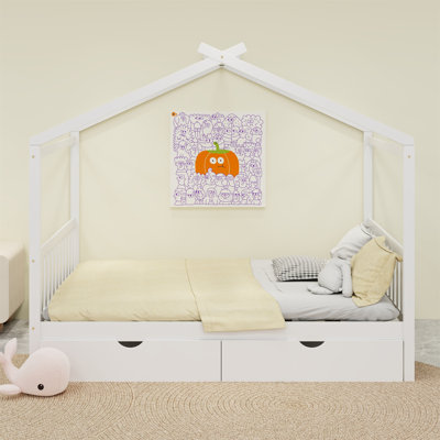 Nguyet House Platform Bed with Headboard