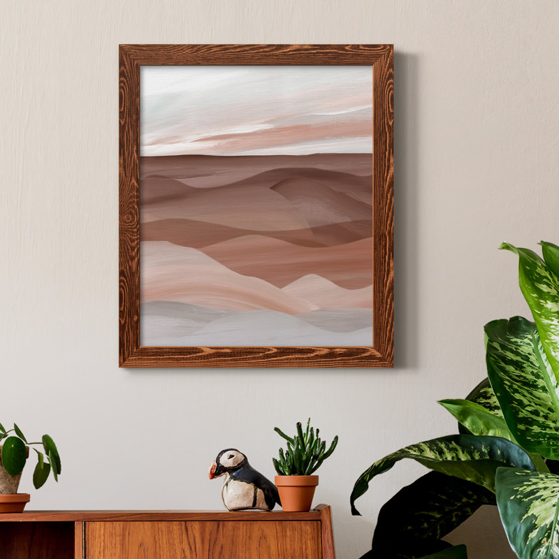 Sedona Valley - Peinture sur toile encadrée, H 24 po x l 18 po x P 1,5 po, Cadre en érable