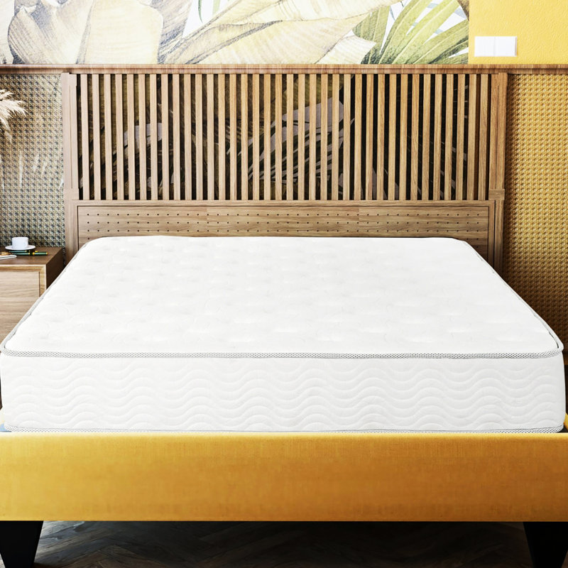 Très grand 9 po Matelas - mousse haute, soulagement du lit à ressorts ensachés minimisés, stable