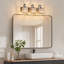 Appliques murales modernes Modernes Applique murale en cristal pour salle de bain-121045501-121045500