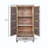 Rustic Wood Sideboard Pantry Cabinet