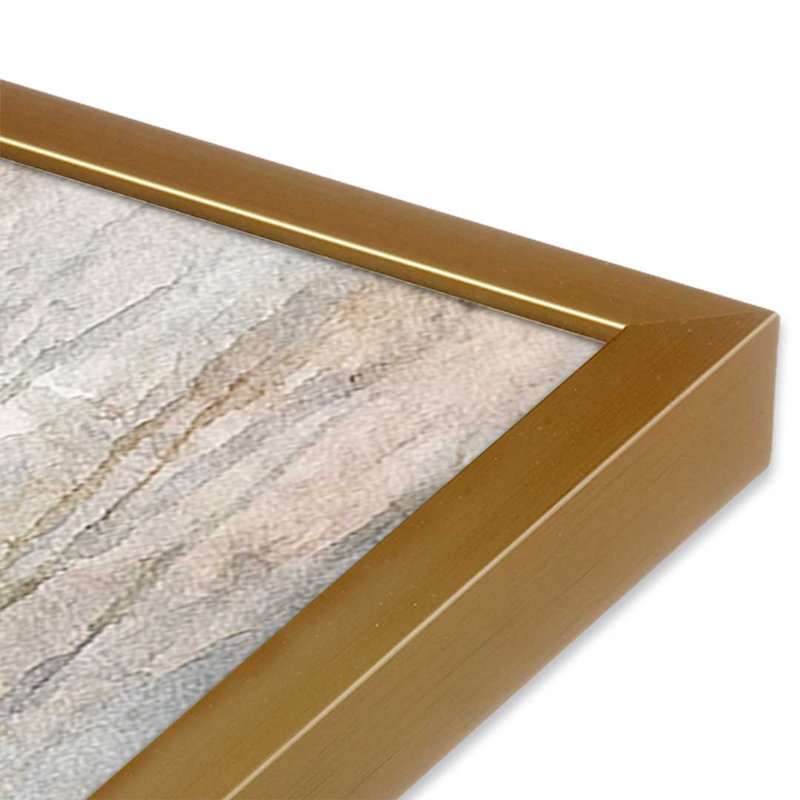 «Winter’s Journey», reproduction d'art, Or poli, 24 po x 36 po