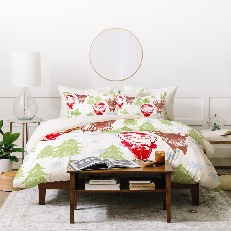 Modern & Contemporary Polyester Comforter, Queen Comforter + 2 Standard Shams