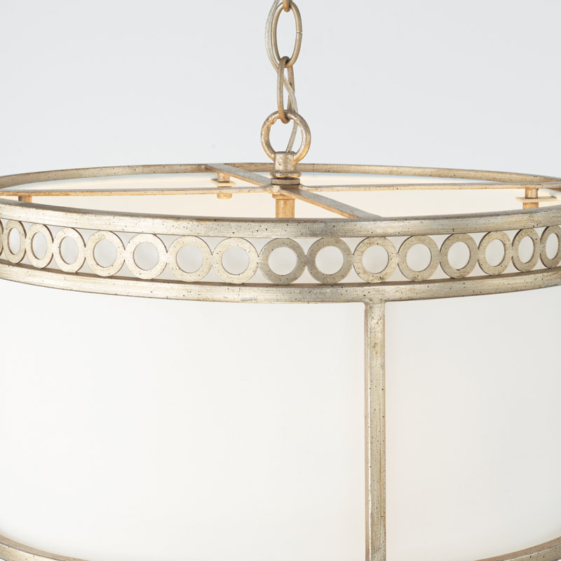 Luminaire suspendu cylindrique à 4 lumières Gra