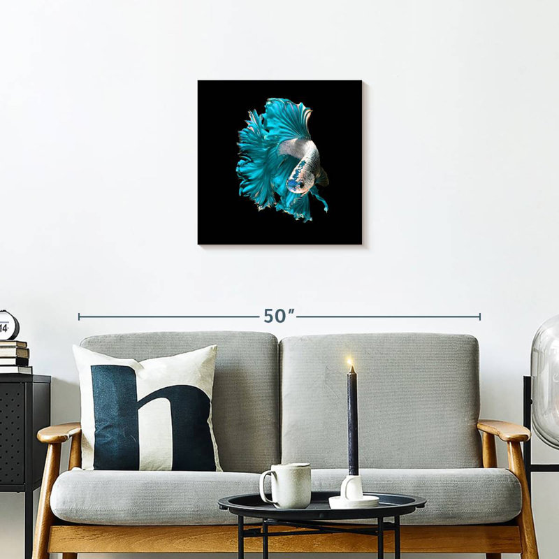 Brampt Plush Fighter Fish, 20" H x 20" W
