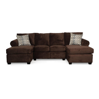 Aunyae Upholstered U-Shaped Sectional