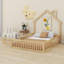 Lit plateforme avec garde-corps Wood House-475240714