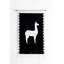 Llama Sheep Wool Handwoven Tapestry, Aged Bronze Wall Mount, Terracota-160826989