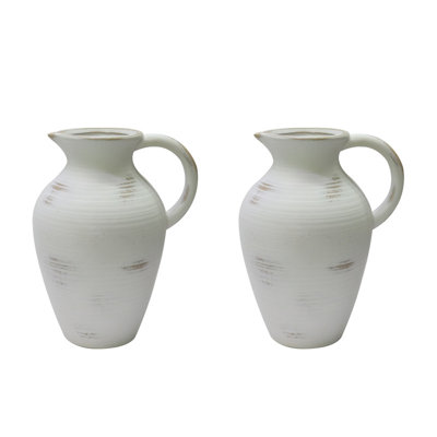 Vase de table en céramique 12 "H