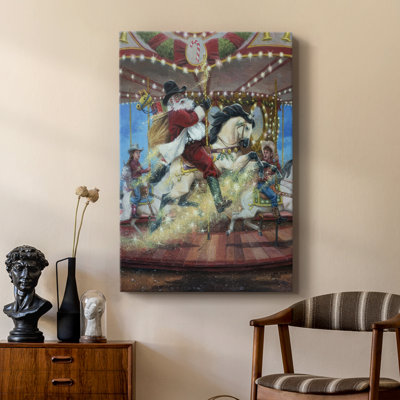 Merry Go Round -Custom Wrapped Gallery Cavas