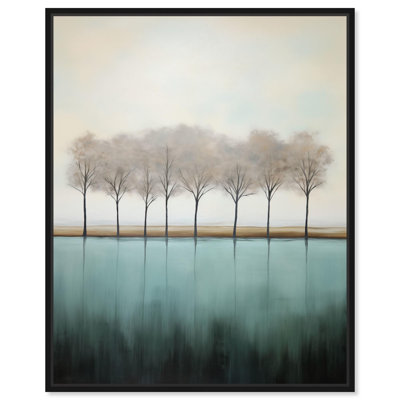 «Fragile Reflections Canvas Minimalist Forest» par 