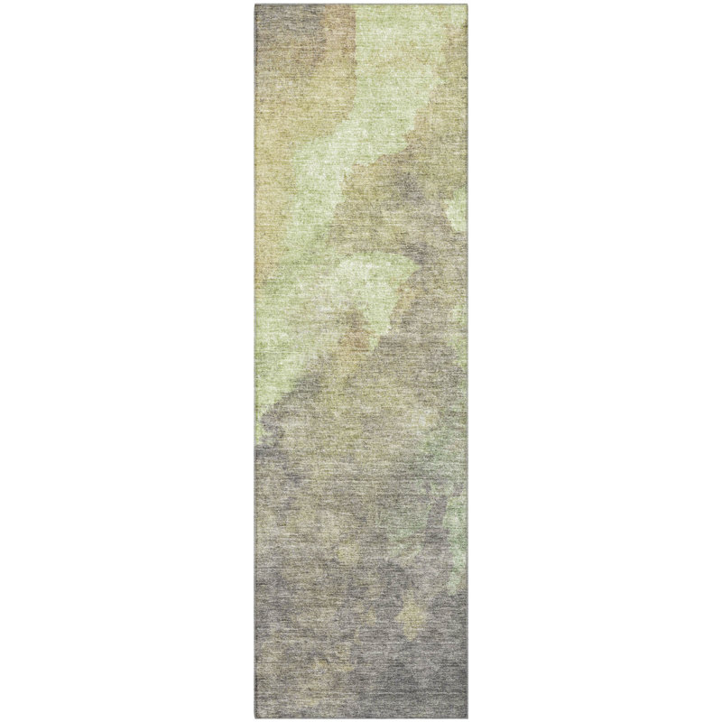Premium Machine Washable Mundell Abstract Rug, Runner 2'3" x 7'6"