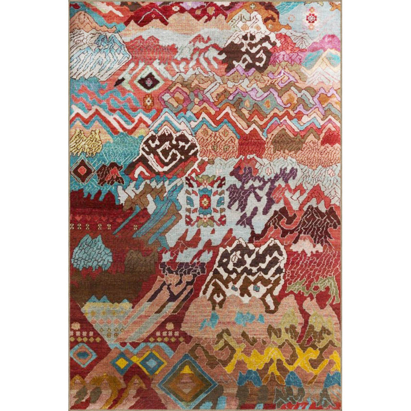 Tapis traditionnel tissé, Sous-tapis rectangulaire 3 pi 11 po x 5 pi 11 po i