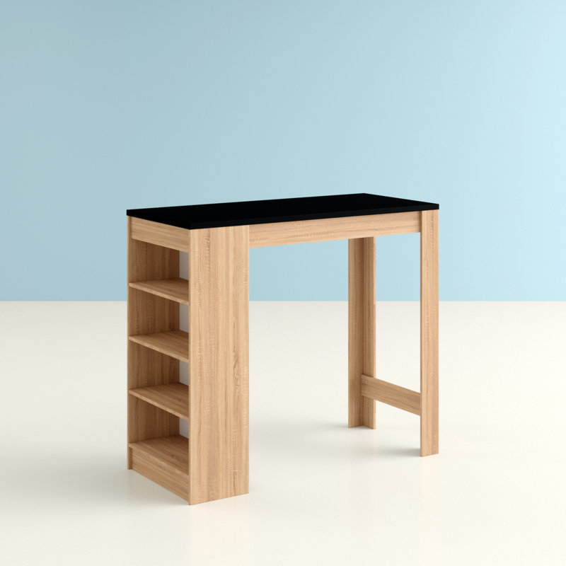 Ashton Dining Table, Natural Oak/Black