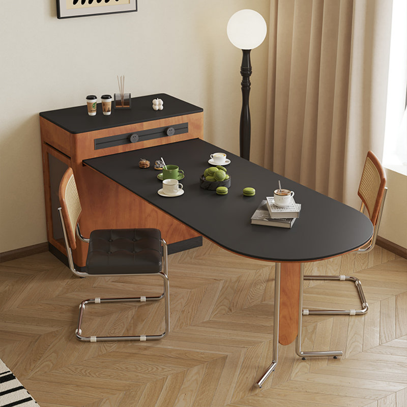 Table de salle à manger en bois massif de style français
