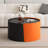 Nesting Coffee Table Set, Round Modern Side Tables With Extendable Sliding Top - No Assembly, Perfect For Small Spaces, Living Room & Office-1776921989