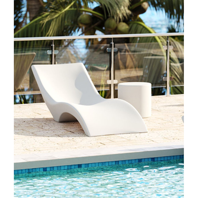 Shelf Outdoor Chaise Lounge