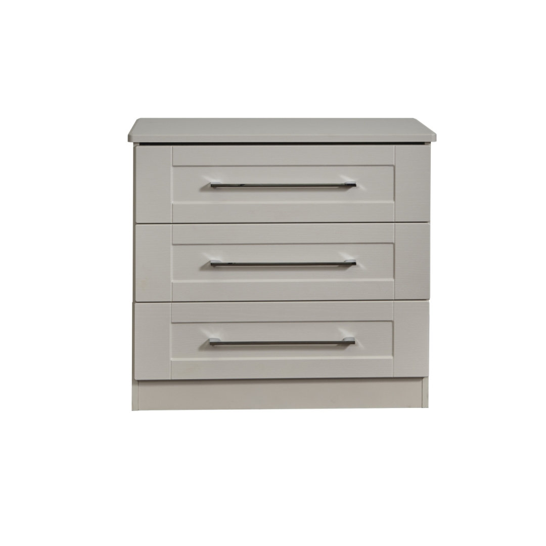Fully Assembled Yass 3 Drawer 76.5Cm W Chest of Drawers