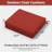 Outdoor Chair Seat Cushions，Water-Resistant Patio Chair Cushions With Handle And Non-Slip Bottom-392084183-392084184