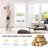 Solid Wood Freestanding Coat Rack-1925323593