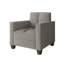 Chaise rembourrée en velours Olivia-120132889