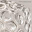 Plafonnier semi-encastré 3 lumières en laiton brossé avec abat-jour en verre martelé transparent-1504206924