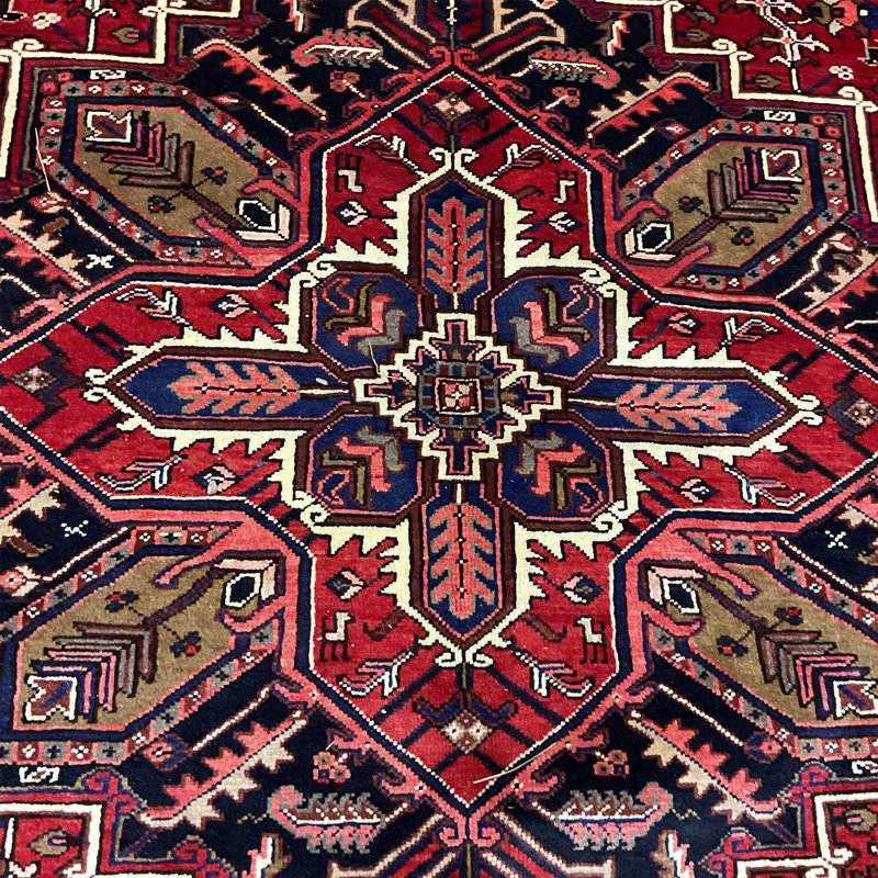 HERAT ORIENTAL Handmade Heriz Wool Rug