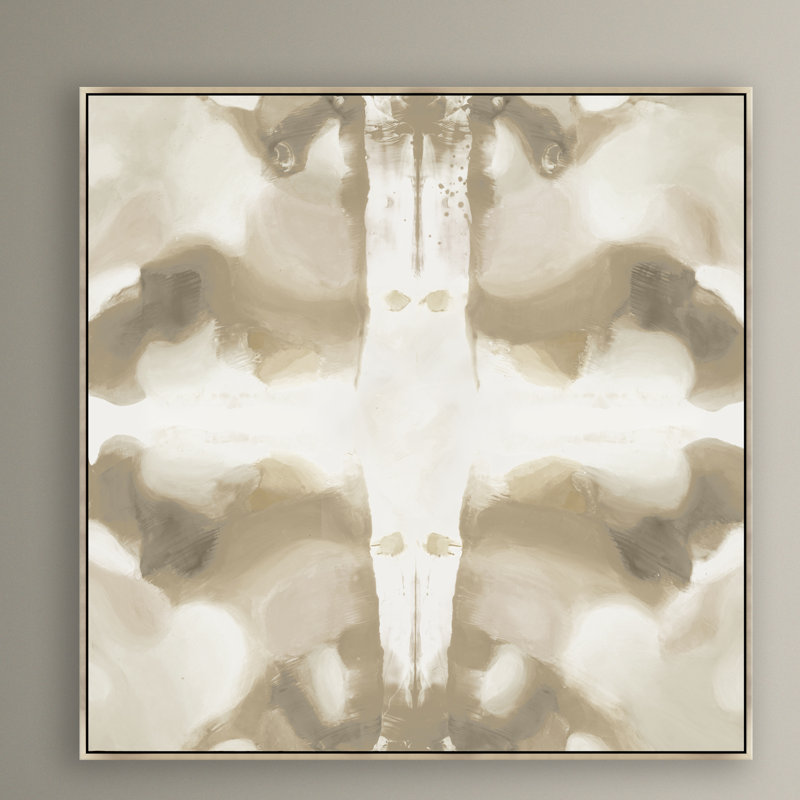 Decalcomanie I Print by Giselle Kelly, 25.5" H x 25.5" W, Image Gel Brush