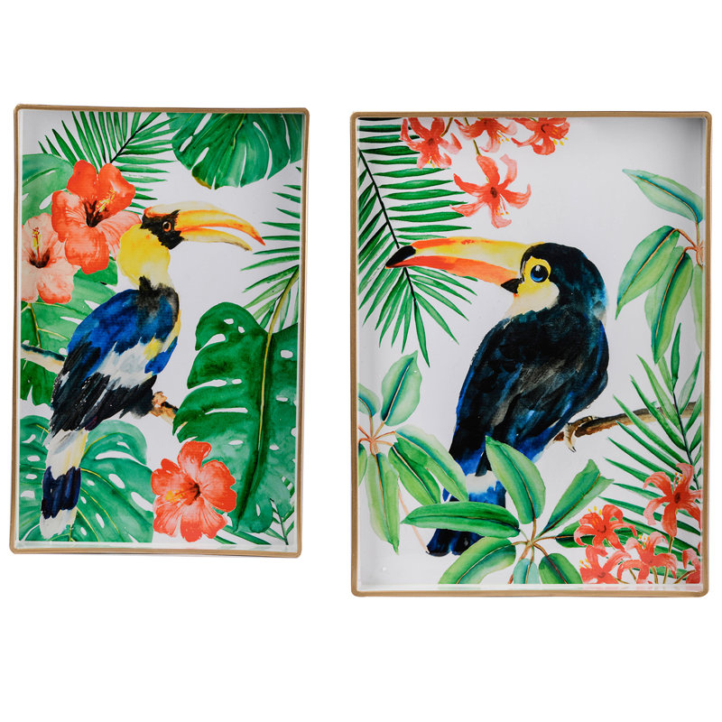 Thrasher 100% Plastic Tray - Set of 2