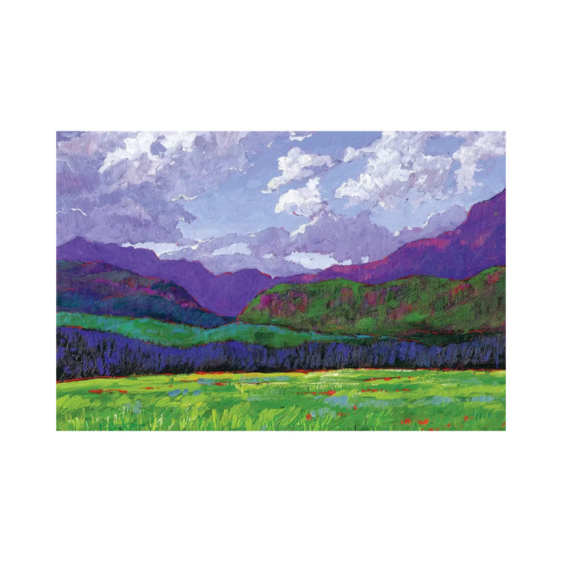 Western Slope Landscape, Colorado by Patty Baker - Wrapped Canvas Painting, 30.48 cm H x 45.72 cm W