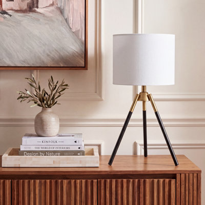 Lampe trépied en métal Mry