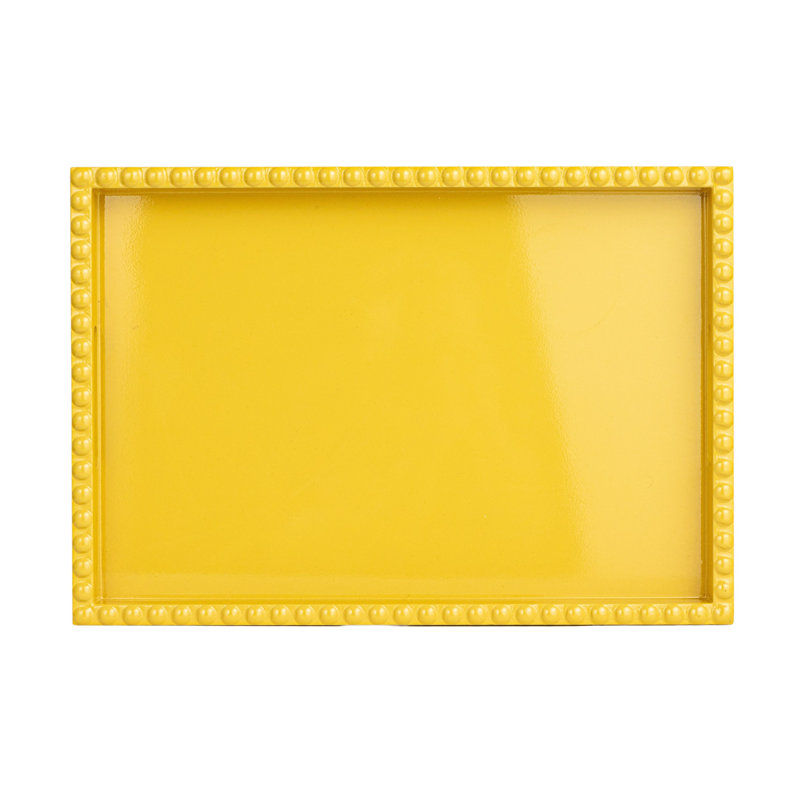 Sunny Wood Tray With Handles
