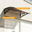 Luch 100 cm W x 75 cm D Polycarbonate Door / Window Awning
