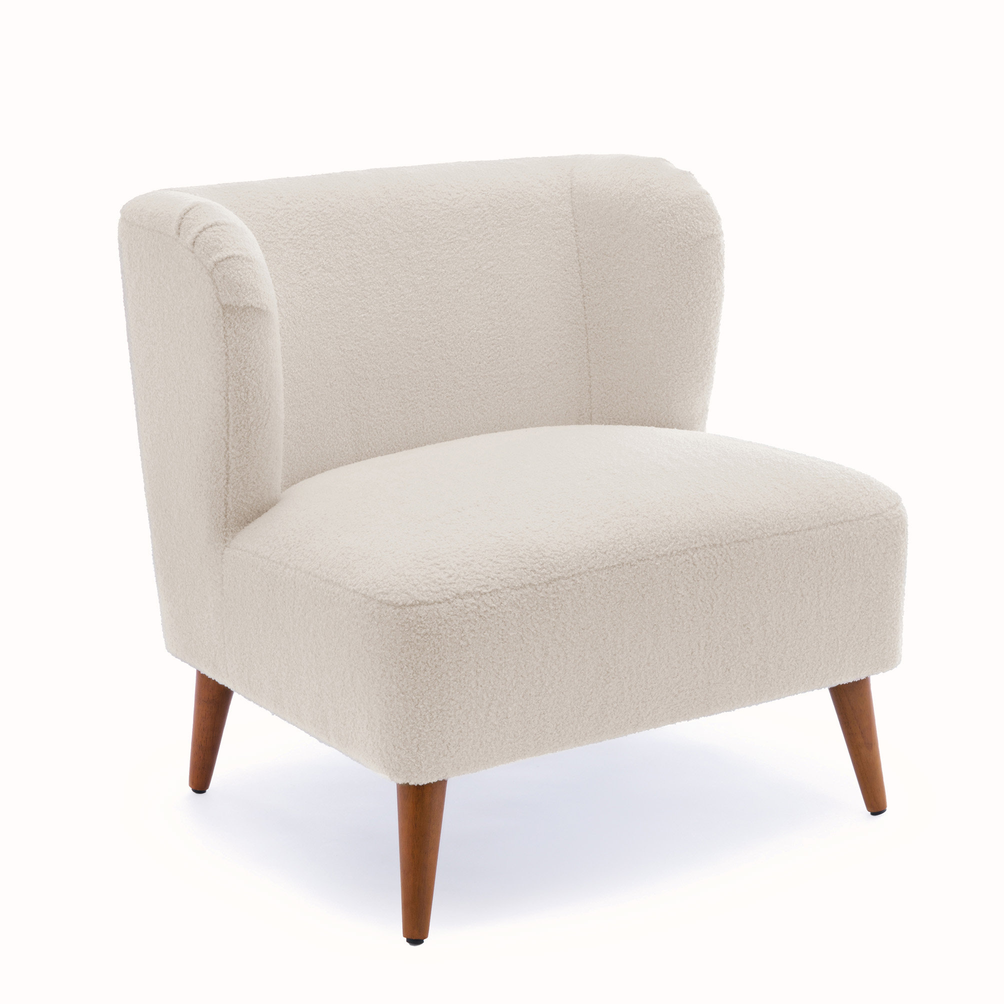 George Oliver Boucle Accent Chair | Wayfair
