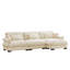 Canapé modulaire en velours surdimensionné Comfort-2061420766