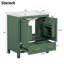 Meuble-lavabo 30 po avec lavabo simple