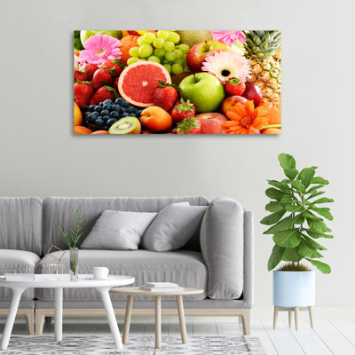 Colorful Fruits - Wrapped Canvas Print