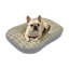 Lit pour animaux de compagnie double face, lit doux et relaxant pour chien