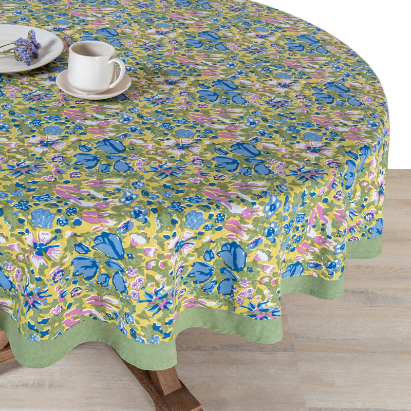 Jardine Tablecloth, 70" Round