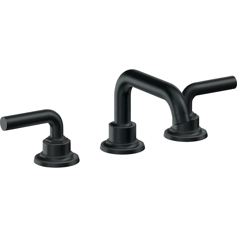 Descanso 2-Handle Bathroom Faucet with Drain Assembly, Carbon