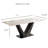 Randahl 71'' L Modern Rectangular Stone Top Dining Table for 6-1799429093-1762776678