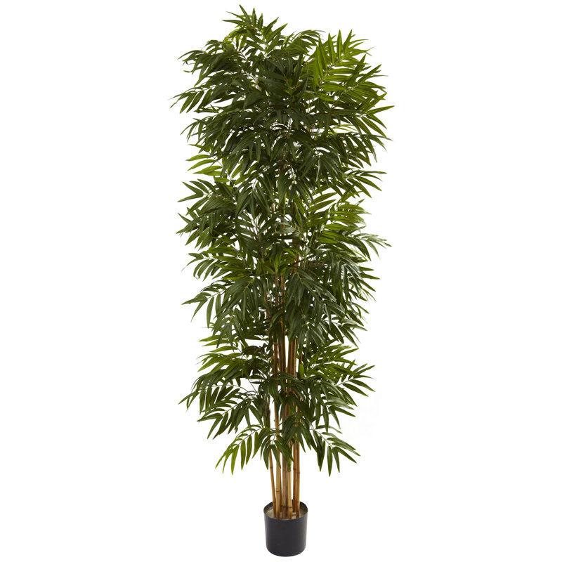 Arbre de palmier artificiel 83" dans un pot de fleurs