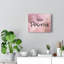 Stay Positive - Wrapped Canvas Print