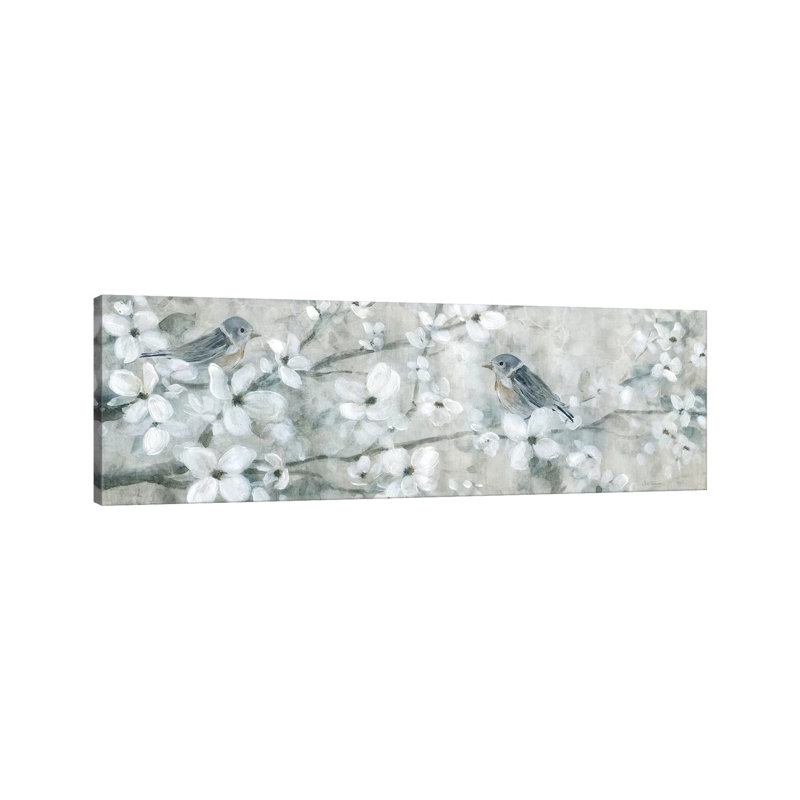 Welcoming Blossoms by Carol Robinson - Painting on Canvas, Wrapped Canvas, 121.92 cm H x 40.64 cm W x 1.91 cm D