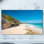 « grues beach, caraïbes island barbade », reproduction de photo sur toile tendue