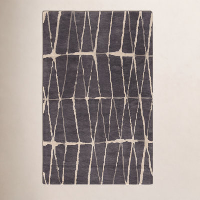 Pete Hand-Tufted Geometric Wool Rug