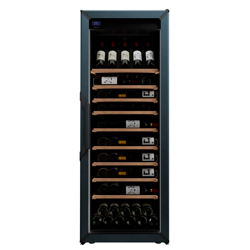 Goguette By The Eurocave Group [170+ Bottles] Freestanding Single Zone Wine Refrigerator, Slate Blue
